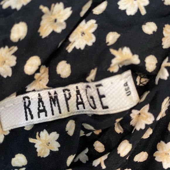 Vintage rampage USA floral mini dress - Picture 5 of 5